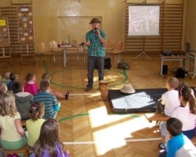 W szkole na ul. Gościniec w Warszawie