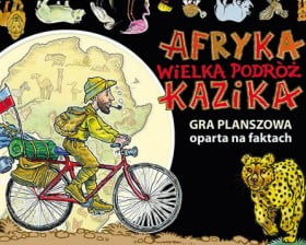 Afryka. Wielka podróż Kazika - gra planszowa