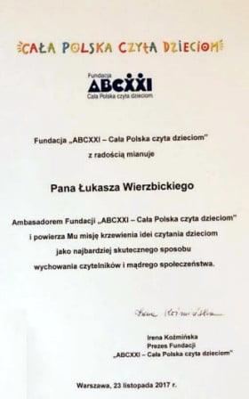 ŁW ambasadorem...